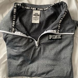 PINK ultimate grey quarter zip!